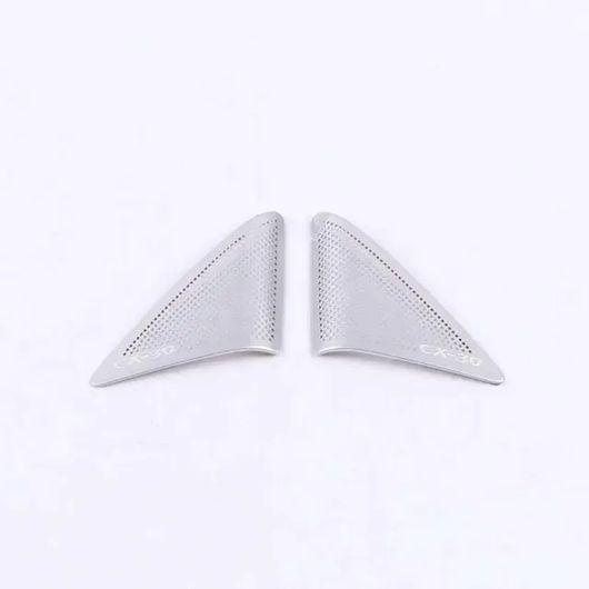 左ハンドル用 適用: マツダ CX-30 CX 30 CX30 2024 ドア オーディオ シェルフ クローム スピーカー カバー トリム A ピラー スタイル SR-AA-0474 11,210円