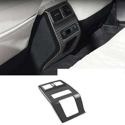 適用: 三菱 アウトランダー 2022 2023 2024 ABS カーボンファイバー ギア シフト パネル リア AC カバー 左ハンドル用 右ハンドル用 SR-AA-0561 15,222円