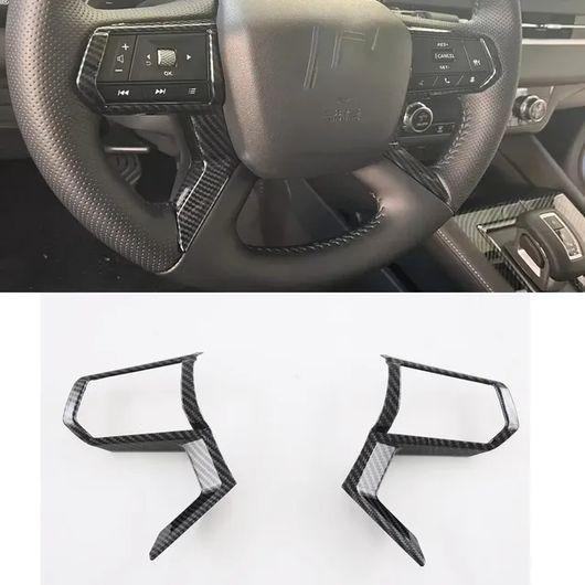 適用: 三菱 アウトランダー 2022 2023 2024 ABS カーボンファイバー ギア シフト パネル ステアリング 左ハンドル用 右ハンドル用 SR-AA-0561の通販は