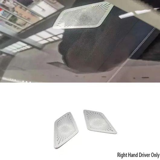 適用: 三菱 アウトランダー 2022 2023 2024 マット ステアリング ホイール ボタン カバー ウインドウ AC スピーカー 右ハンドル用 SR-AA-0566