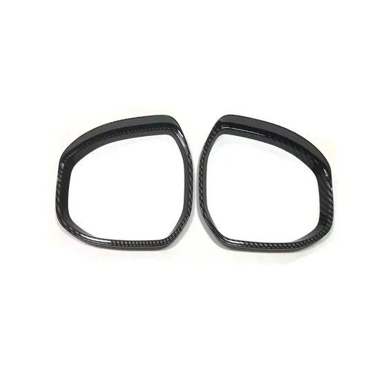適用: トヨタ CHR C-HR 2024 2025 ABS サイド ドア ミラー 装飾 オーバーレイ スタイリング リア カーボンファイバー バイザー A SR-AA-0609