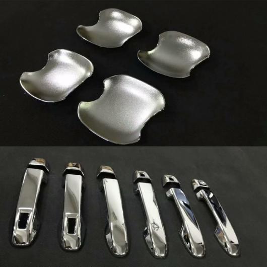 適用: トヨタ ノア 2014 2015 2016 2017 2018 ABS クローム エクステリア サイド ドア ハンドル ドア ボウル ドア ハンドル ボウル SR-AA-3207