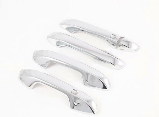 適用: 起亜 セラトー K3 セルトス 2019 2020 カーボンファイバー クローム サイド ドア ハンドル カバー トリム クローム 2ホール SR-AA-3267 7,840円