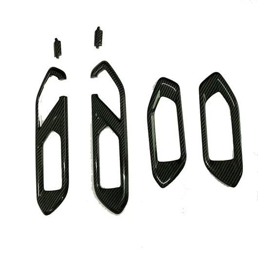 右ハンドル用 適用: トヨタ ライズ A200 2020 2021 2022 カーボン センター コンソール ギア インナー ドア ハンドル カバー SR-AA-3472