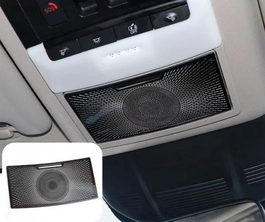 適用: 日産 ローグ X-トレイル T33 2022 2023 ドア オーディオ スピーカー カバー ラウドスピーカー トリム 読書灯 カバー ブラック SR-AA-3482