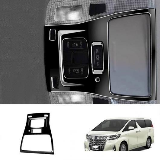 右ハンドル用 適用: トヨタ アルファード ヴェルファイア 30シリーズ 2015-2020 2021 ABS ブラック インテリア フロント 読書灯 SR-AA-3514