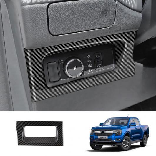 適用: フォード/FORD レンジャー 2023 2024 ABS カーボン調 インテリア アクセサリー ウインドウ ヘッドライト スイッチ カバー SR-AA-3592 8,910円