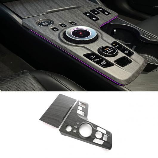 ABS ブラック 木目調 適用: 起亜 スポーテージ NQ5 2022 2023 ギア シフト セントラル ハンドブレーキ ギア シフト パネル カバー SR-AA-3689