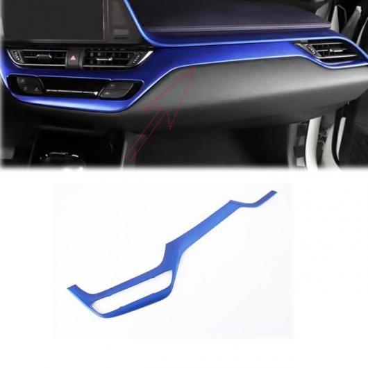 適用: トヨタ CHR C-HR 2017 2018 2019 2020 ABS ブルー インテリア ドア アームレスト ウインドウ センター コントロール カバー SR-AA-3713