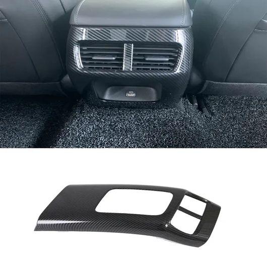 適用: ヒュンダイ/現代/HYUNDAI ソナタ DN8 2020-2022 2023 インテリア カーボンファイバー ギア シフト リア エアコン 吹き出し口 SR-AA-3890