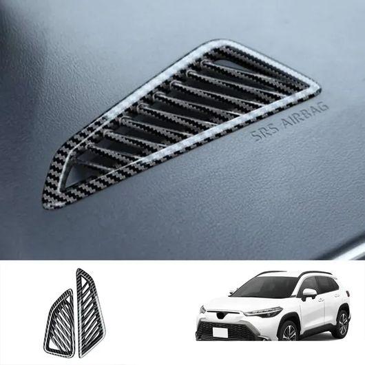 右ハンドル用 インテリア アクセサリー 適用: トヨタ カローラ クロス 2019-2021 2022 2023 アッパー エアコン カバー トリム SR-AA-3969