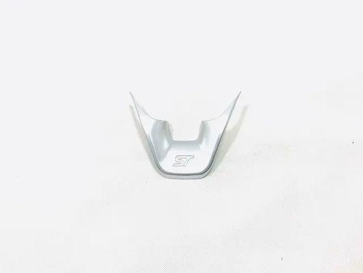 適用: フォード/FORD フィエスタ MK8 2017 2018 ABS カーボンファイバー ST ステアリング ホイール トリム ABS マット 1ピース SR-AA-4017