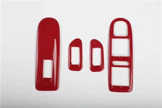 右ハンドル用 適用: フォルクスワーゲン/VOLKSWAGEN ゴルフ 6 GTI MK6 2009-2012 レッド ウインドウ スイッチ 右ハンドル用 SR-AA-4128