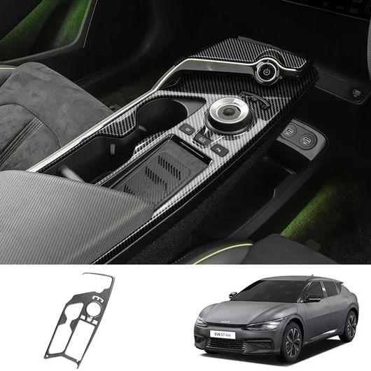 右ハンドル用 左ハンドル用 適用: 起亜 EV6 GT ライン 2021 2022 カーボン センター コンソール ギア 右ハンドル用 ビッグ ピース SR-AA-4160