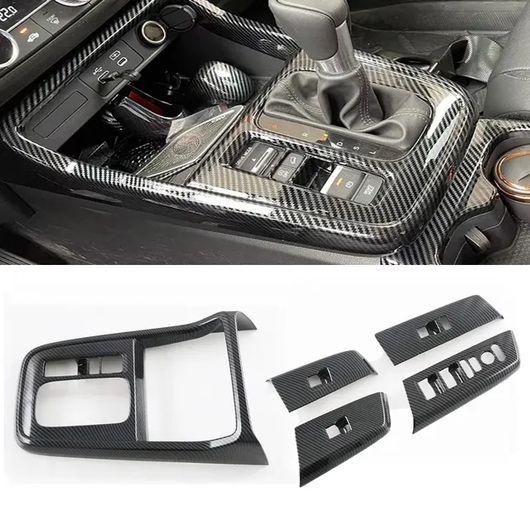 右ハンドル用 左ハンドル用 適用: ホンダ CR-V CRV 2023 2024 ABS カーボンファイバー インナー ウインドウ 左ハンドル用 2点セット SR-AA-4213