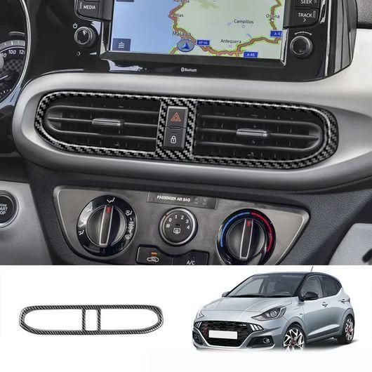 適用: ヒュンダイ/現代/HYUNDAI I10 N 2021 2022 セントラル コンソール ギア シフト パネル フロント センター エアコン カバー SR-AA-4307
