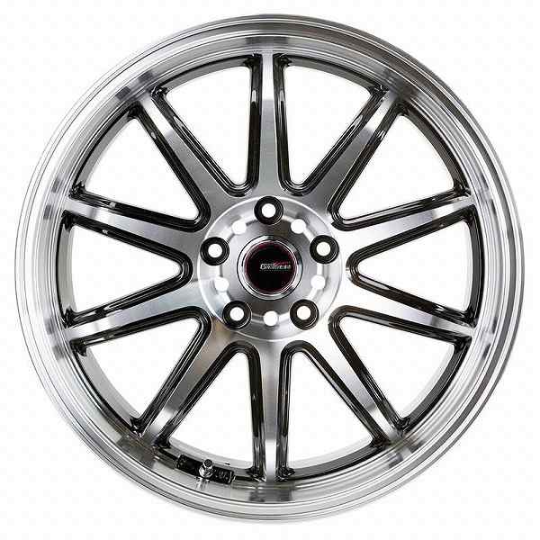 5ZIGEN/5次元 FIREBALL RR ホイール ブラックポリッシュ 18インチ×8.5J＋45 5H100 入数：1台分(4本)