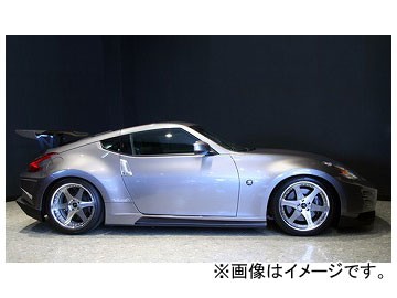 アブフラッグ Vanguard 370Z サイドスカート ニッサン フェアレディZ CBA-Z34 VQ37VHR 2008年12月〜