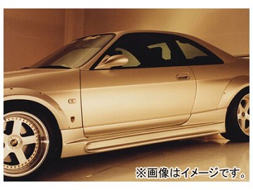 アブフラッグ サイドスカート ニッサン スカイラインGT-R BCNR33 RB26DETT 1995年01月〜1997年02月の通販は