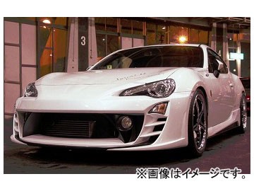 アブフラッグ スパイラル フロントバンパースポイラー（GFRP） スバル BRZ DBA-ZC6 FA20 2012年04月〜