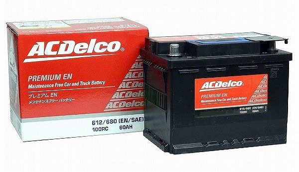 ACデルコ/ACDelco プレミアムEN バッテリー 欧州車用 メンテナンスフリー LBN1