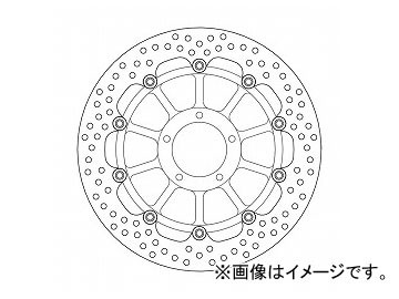 2輪 アクティブ モトマスター ヘイローディスク フロント 113103 JAN：4538792750743 ドゥカティ モンスター1100/S 2009年〜2010年の通販は