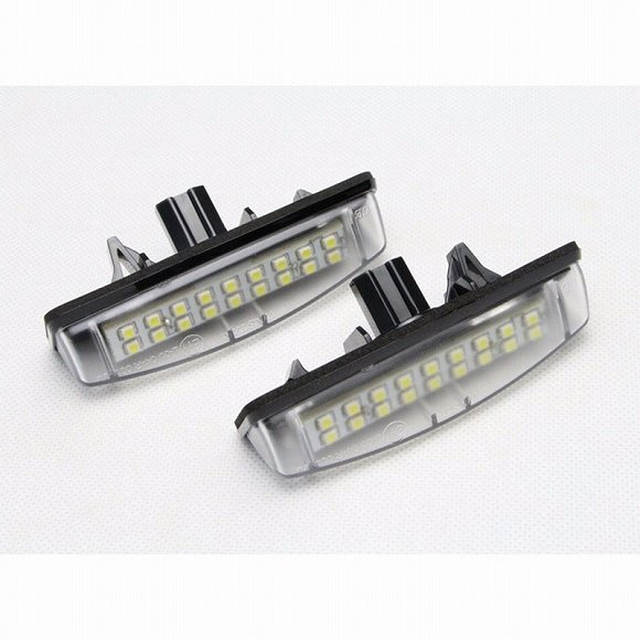AL ライセンスナンバープレート ランプ トヨタ カムリ オーリオン プリウス レクサス IS300 GS430 RX330 ES300 3528 SMD オート LED カーライト AL-AA-0019 6,542円