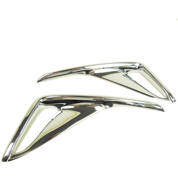 車用メッキパーツ ABS クローム リア用 フォグカバートリム AL-AA-0204 AL