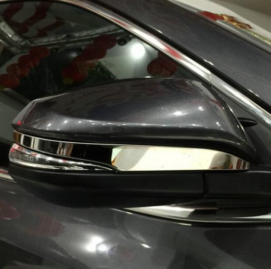 車用メッキパーツ カー バックミラー カバー オートリアミラートリム トヨタ ハイランダー 2015 ステンレス スチール 2ピース ロット AL-AA-0370 ALの通販は 7,243円