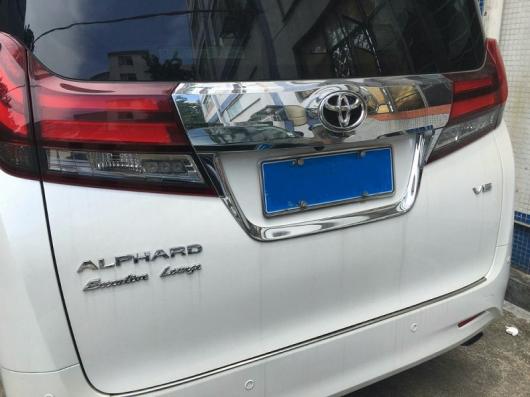 車用メッキパーツ オートリアドアトリム ナンバープレートテールトランクトリム TOYOTA アルファード 2016 オートクロームアクセサリー AL-AA-0448 AL