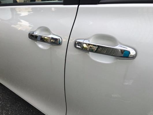 車用メッキパーツ オートクロームアクセサリー ドアハンドルカバー TOYOTA シエンタ 2015 ABS クロム AL-AA-0460 AL 9,713円