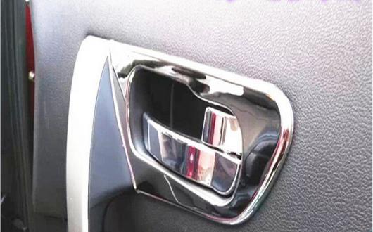 車用メッキパーツ オート ドアインナーハンドルステッカーインテリア モールディング 日産 キャシュカイ 4ピース ロット AL-AA-0639 AL