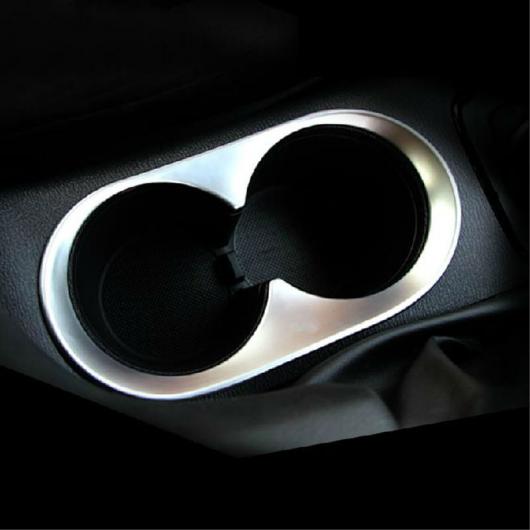 AL 2014 2015 2016 MAZDA3 アクセラ ABS クロームフロントセンターコンソール ウォーター カップホルダーカバーフレームトリム カー アクセサリー AL-AA-0838
