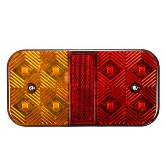 AL 8 LED カー トラック 大型 テールライト ワーニング ライトリア ランプ 防水テールライトリア パーツ トレーラー ボート AL-AA-0975