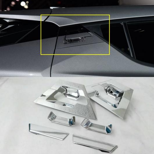 車用メッキパーツ オート パーツ トヨタ C-HR CHR 2016 2017 ABS クローム外装ドアボウルカバートリム装飾ステッカー カー アクセサリー6ピース セット AL-AA-1193 ALの通販は