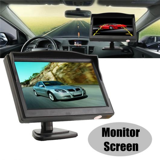 カー用品カメラ 5.0インチ カー モニターTFT液晶800*480 カラー 16:9 2ウェイビデオ入力 リアビューバックアップリバースカメラ12ボルト AL-AA-1608 AL