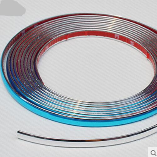 車用メッキパーツ 10mm カー ステッカークローム ストリップ スバル フォレスターアウトバックレガシィ インプレッサ XV BRZ AL-AA-2469 AL