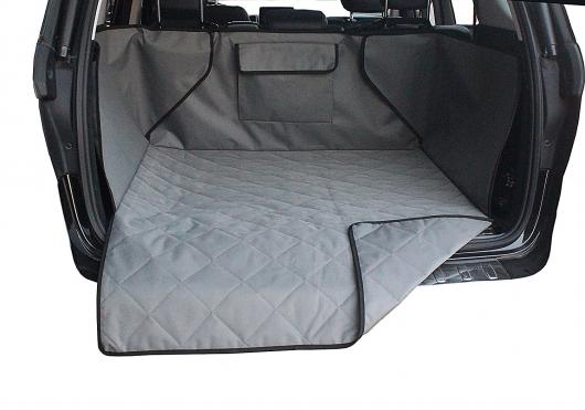 AL ペット用品 防水 トランク マット 犬 カーゴトレイ カバー カー プロテクター バック シート ポケット SUV 選べる2カラー 132x99x43cm AL-AA-2671