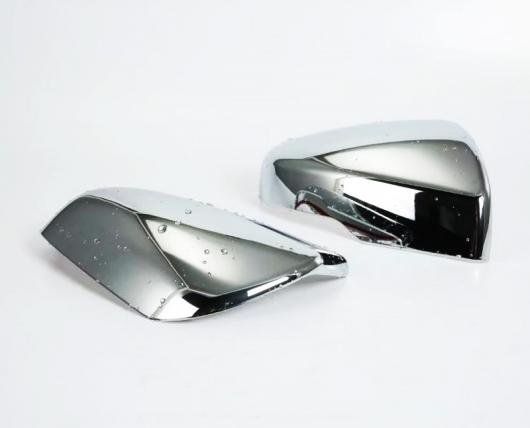 車用メッキパーツ ABS クローム サイド ドア リアVIEW バック ミラー カバー 外装 2ピース スバル XV Crosstrek インプレッサ 2017 2018 2019 AL-AA-2762 ALの通販は