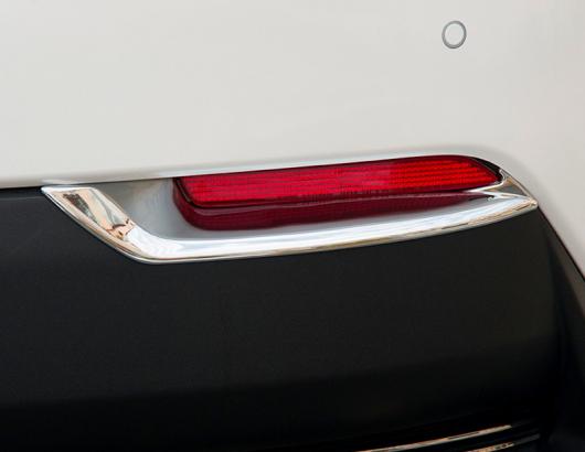 車用メッキパーツ クローム リア フォグ ライト フレーム デコレーション カバー スパンコール ABS カー テール ストリップ レクサス NX300h 200 エクステリア AL-AA-2790 ALの通販は