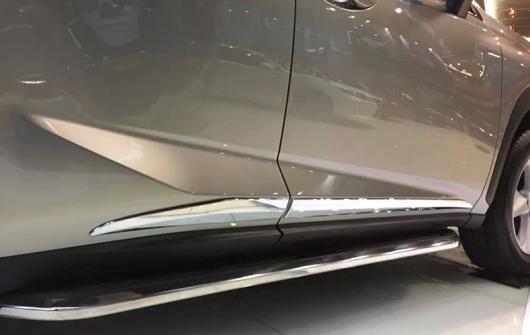 車用メッキパーツ クローム ABS ドア サイド シル バー レクサス NX 200 300h 200t 2015 2016 2017 AL-AA-2792 AL