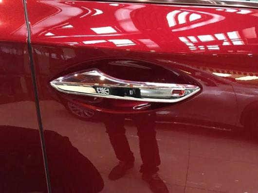 AL 車用メッキパーツ ABS クローム サイド ドア ハンドル キャッチ カバー プロテクター4ピース レクサス NX NX200 NX200T NX300h 2015 2016 2017 AL-AA-2797