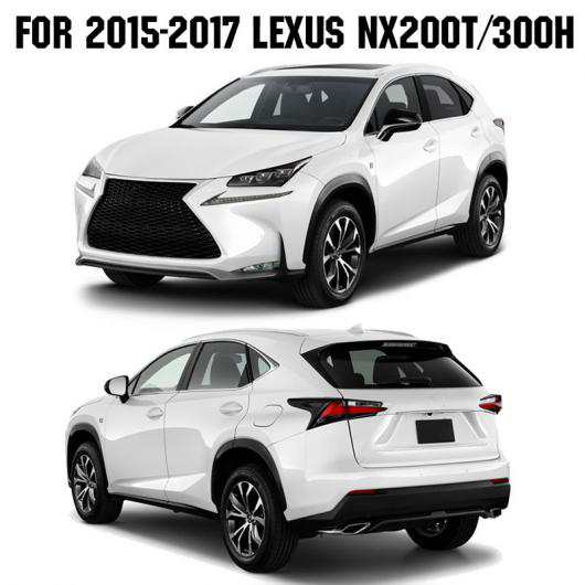 車用メッキパーツ レクサス NX 200t 300h 2015 2016 2017 クローム リア トランク アクセント カバー テールゲート バック  ブート ドア ｜au PAY マーケット