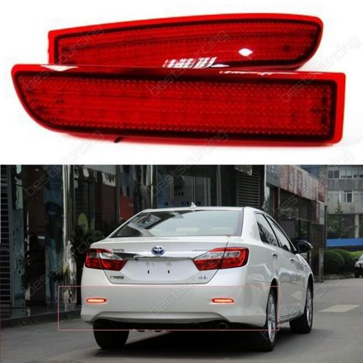 車用メッキパーツ トヨタ エスティマ レッドバンパーリフレクター LED テールブレーキライト DRL アベンシス T270 アルファード プレビア 2.4 プレビア アベンシス サルーン CA166 AL-AA-4863 AL