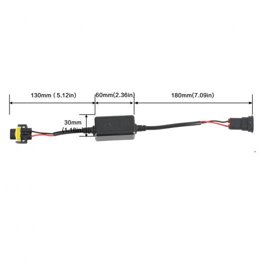 AL キャンセラー H11 H8 EMC カー LED HID デコーダ CAN-BUS ヘッドライト フォグ ライト DRL IC エラーなし 負荷抵抗 ちらつきなし ワーニング AL-AA-5787