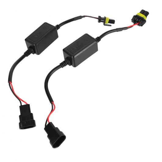 キャンセラー 9005 HB3 オートカー LED ヘッドライト CAN-BUS エラーフリーアンチフリッカー抵抗 デコーダ D45 AL-AA-5840 ALの通販は