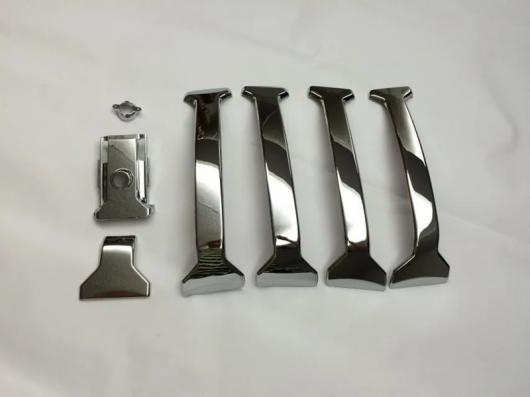 車用メッキパーツ トヨタ ランドクルーザー プラドJ150 2014 2015 2016 2017 ABS クローム フロント センター レーシング グリル カバー ホール AL-AA-6244 ALの通販は