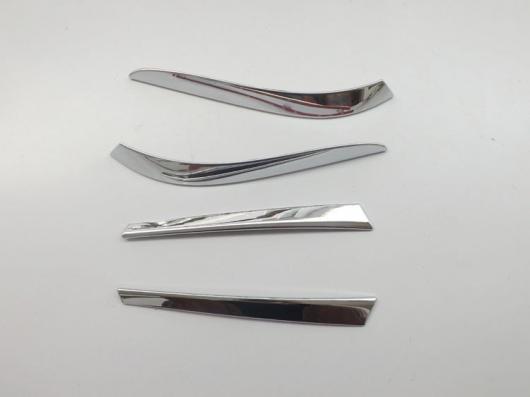 車用メッキパーツ リアライトランプ カバー トリム装飾 ABS クロームスズキ SX4 S クロス 4ピース 2013 AL-AA-6288 AL