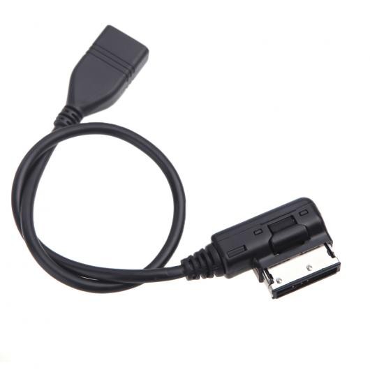 車用ケーブル スタイル オーディオ ケーブル USB MP3 AUX インターフェース オーディオ ケーブル アダプタ メルセデス・ベンツ ブラック AL-AA-6592 ALの通販は
