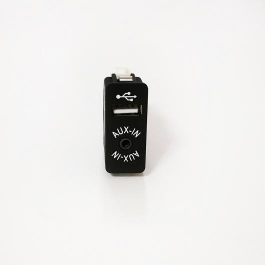 車用ケーブル AUX 入力 USB ソケットスイッチ オーディオ アダプタ ケーブル BMW E60 E61 E63 E64 E66 E81 E82 E70 E90 cable with switch AL-AA-7041 AL_3